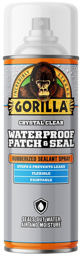 Gorilla 104056 Rubberized Spray Coating, Waterproof, Clear, 14 oz